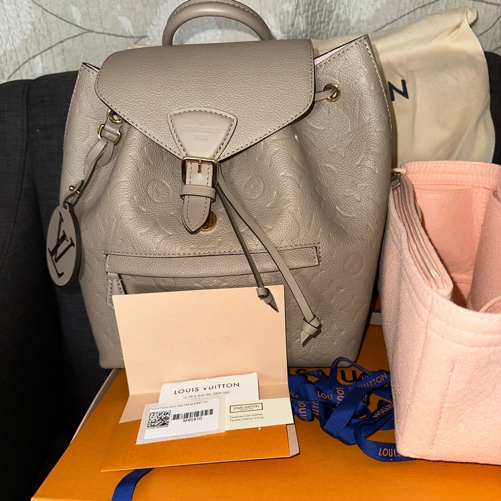Louis Vuitton Montsouris Empreinte Backpack
